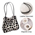 thumbnail image 3 of Bolso de hombro de felpa con patrón de leche Hukapapa, popular bolso esponjoso para las axilas de otoño e invierno, 3 of 6