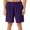 Purple, variant on Men's Casual Shorts Floral Shorts Pt Men's Polyester Polyester Workout Men Little M Never Broke Again Athletic Pack Mens Linen Men Sports Mesh Pants Quarter Pants Fitness BU1 L
