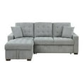 thumbnail image 3 of Lexicon Waitsfield 2-Piece Textured Sectional with Left Chaise in Gray, 3 of 9