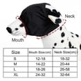 thumbnail image 5 of Máscara para ojos con gorro calmante para perros, máscara para la ansiedad de las mascotas, bozal con cuello de gato con sombreado de nailon para el cuidado del coche, bozal para l, 5 of 5