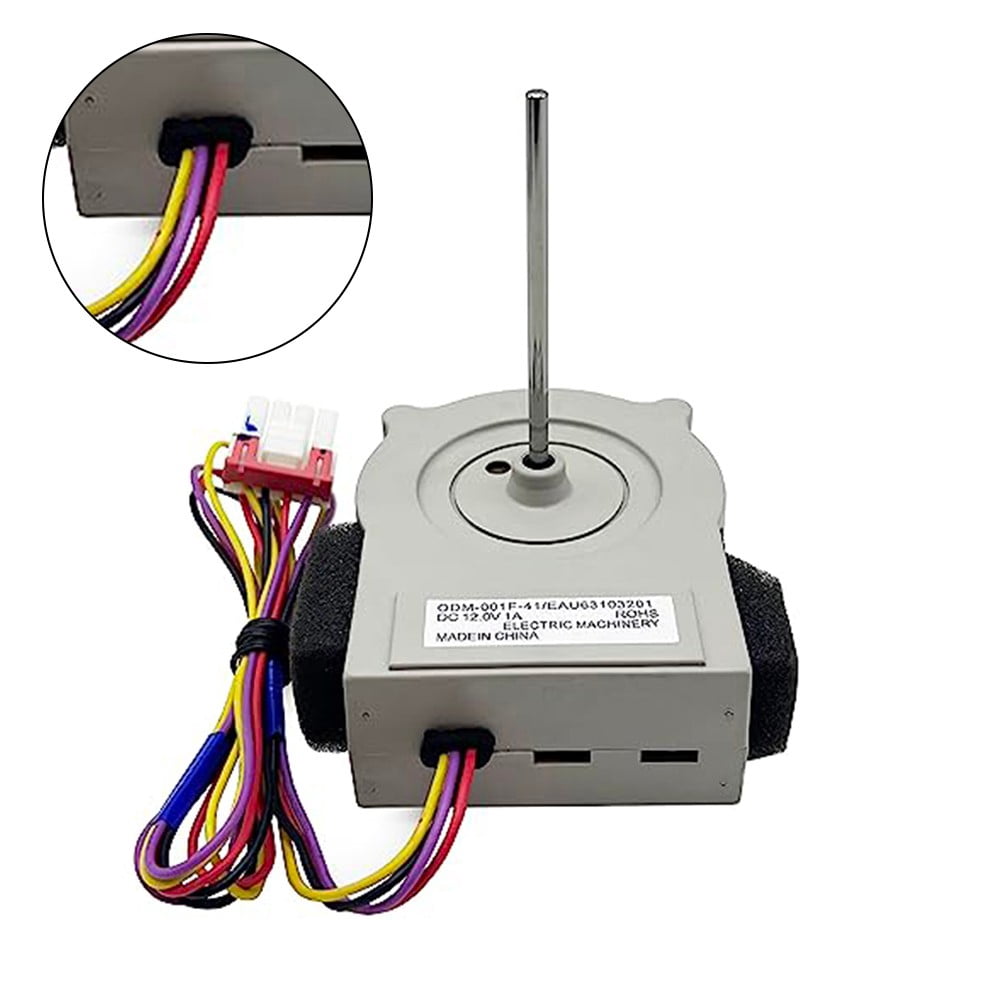 EAU63103201 Refrigerator Evaporator Fan Motor For Kenmore Refrigerator DC12v