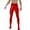 Burgundy, variant on Mens Glossy Workout Fitness Leggings Ultra Shiny Stretchy Dance Pants Tights