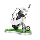 thumbnail image 2 of Mini bolígrafos de golf con soporte para bolsa de golf y carrito, 20 x 12 x 20 cm, juguete de escritorio de golf para el hogar Blanco negro, 2 of 9