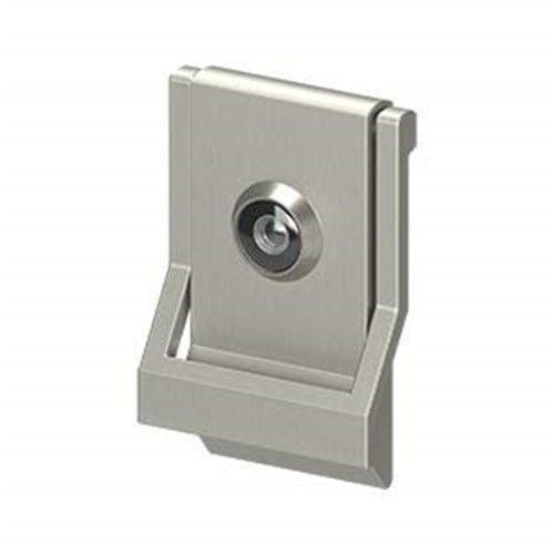 Deltana DKMV4U15 - Modern Door Knocker W/VIEWER US15