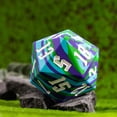 thumbnail image 4 of Cusdie Single D20 Silica Gel D&D Dice, 20 Sided DND Dice with Gift Box, Polyhedral Dice, for Role Playing Game MTG Pathfinder, 4 of 5