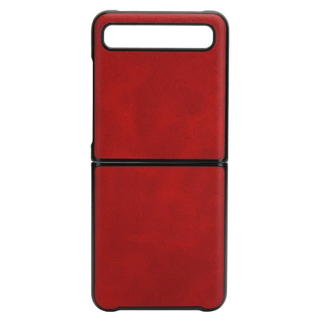 Funda protectora para teléfono con pantalla plegable a prueba de polvo para Samsung Galaxy Z Flip (rojo)
