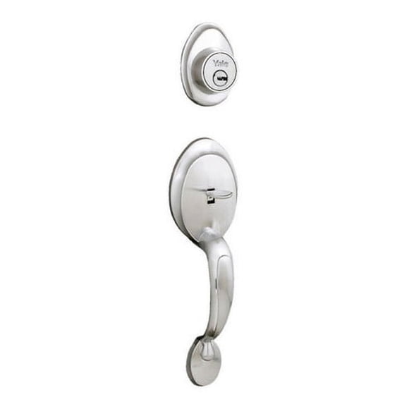 Cerradura De Gatillo Llave/llave Niquel Satinad Yale Mx80875