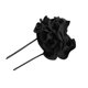 thumbnail image 3 of Gargantilla Grande De Flores Negras, Collar De Gargantilla De Flores Hecho A Mano Para Cumpleaños Para Mujeres, 3 of 8