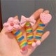 thumbnail image 1 of Ganfancp Flower Hair Ring Heart Hair Ring Bear Hair Ring Head Rope Girl Cute Rubber Hair Rope Headdress Hair Accessories Ofertas Del Día Liquidación 1 Paquete de Gomas para El Pelo Línea Telefónica (, 1 of 7