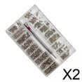 thumbnail image 1 of Micro tornillos,Juego de 18 tipos de microtornillos para computadora portátil,Mini herramienta manual de surtido de tornillos pequeños,Tornillos de máquina pequeños Electrónica Acero, 1 of 8