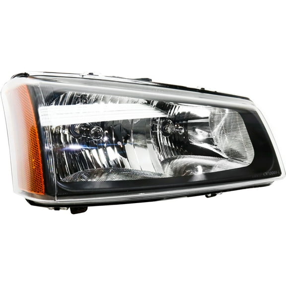 Headlight Compatible With 2003-2006 Chevrolet Silverado 2500 HD 2007 Classic Right Passenger Halogen With bulb(s)