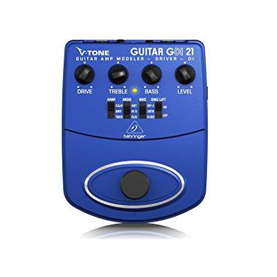 Behringer V-Tone Guitar Gdi21 Guitar Amp Modeler / Direct Recording Preamp/Di (Best Guitar Preamp For Recording)