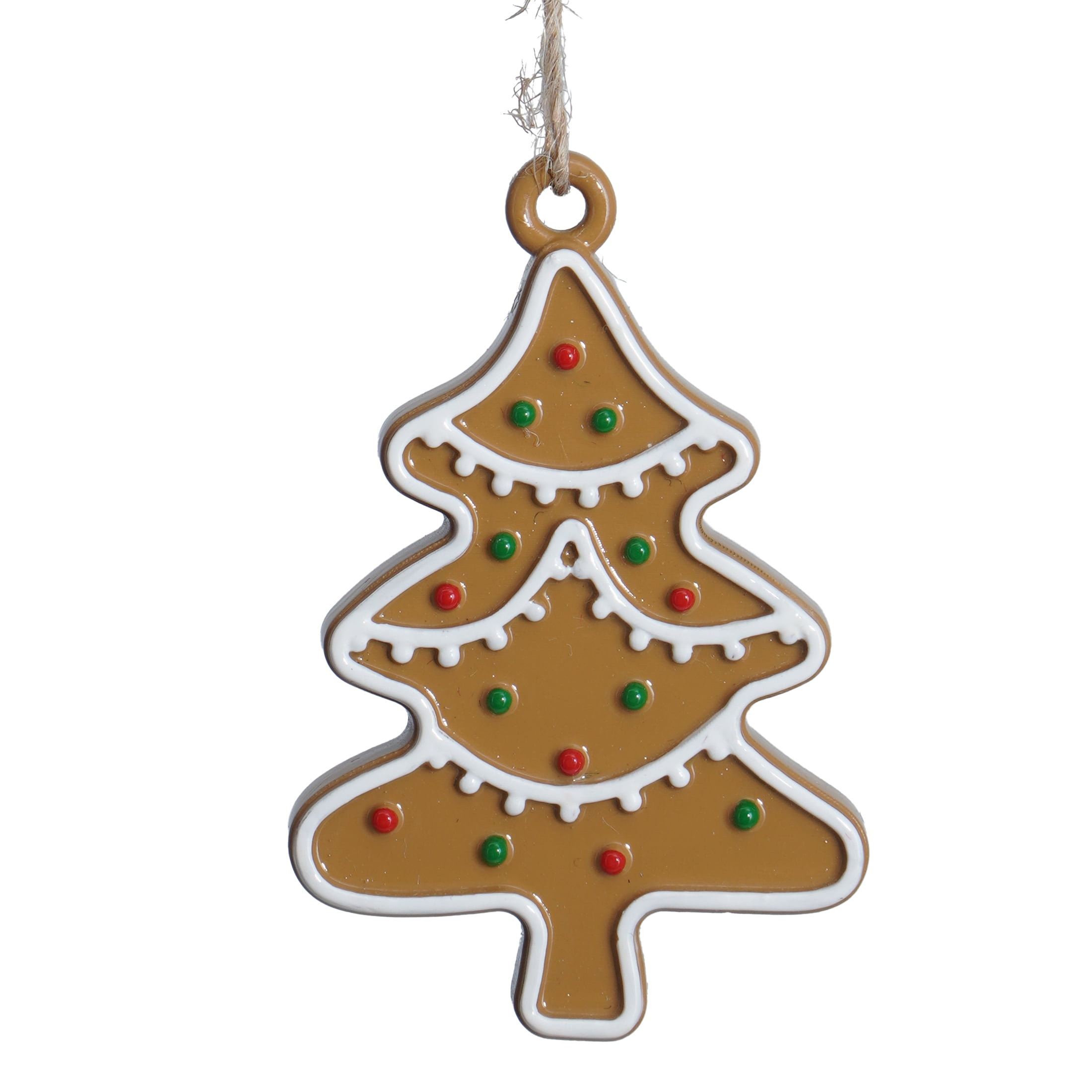 6-Count Multicolor Gingerbread Mini Christmas Ornaments, by Holiday Time