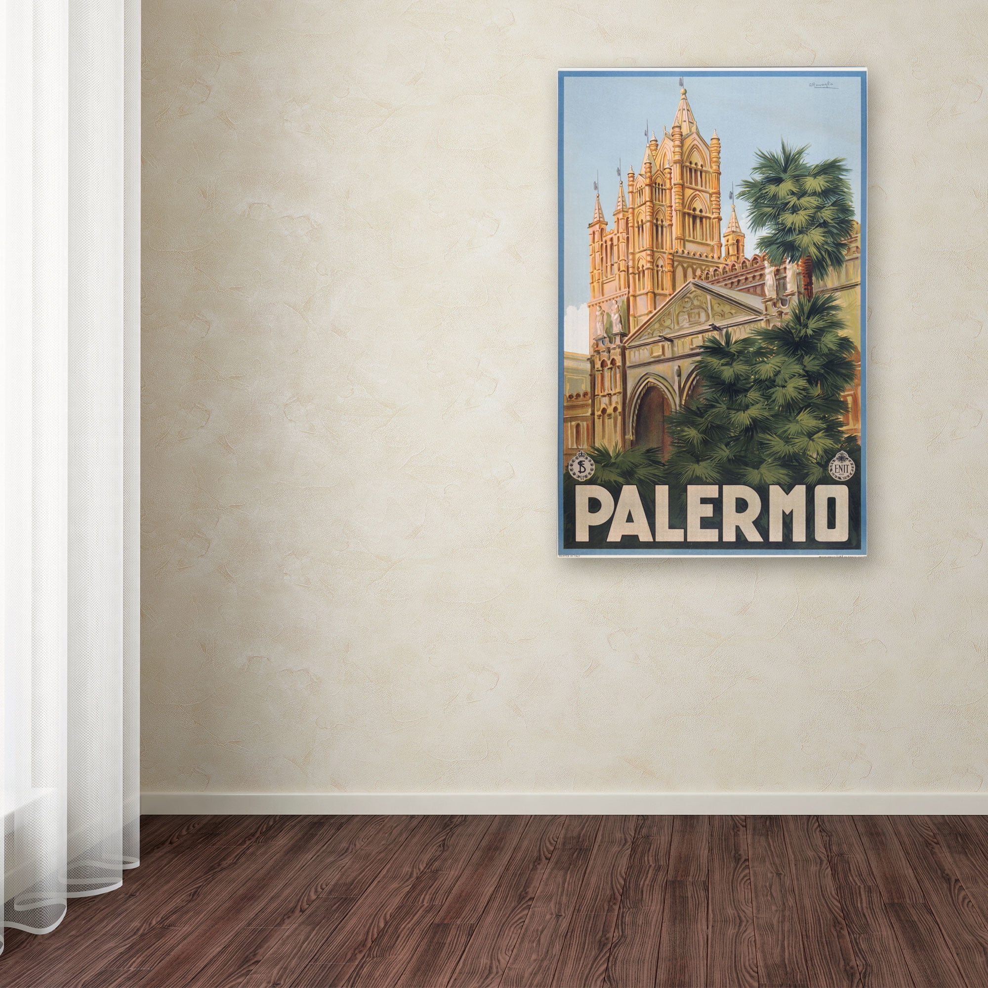 Trademark Fine Art "Palermo" Canvas Art
