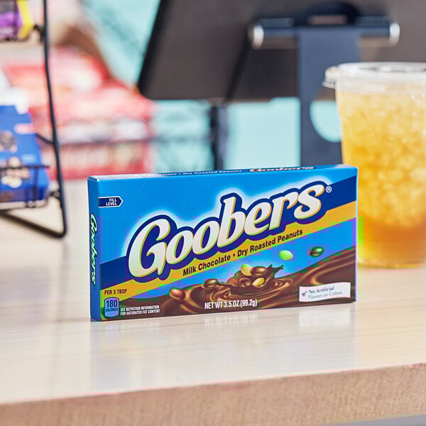 Goobers Chocolate Covered Peanuts - 3.5-oz. , 15/case