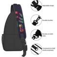 thumbnail image 3 of Mexico Hispanic Mexico Independence Day 2023 Sling Bag Crossbody Hiking Travel Chest Bags Backpack Shoulder Daypack for Women Men, 3 of 7
