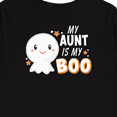 thumbnail image 4 of Inktastic My Aunt is my Boo with Cute Ghost Boys or Girls Long Sleeve Toddler T-Shirt, 4 of 5