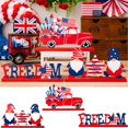 thumbnail image 4 of 4Th of July Decorations Party, Red Party Decor, Star Decorations, Freedom Letter Sign, 4Th of July Flag, 7.8*5in, Wooden Decor, Holiday Placement, 1 Pc, 4 of 4
