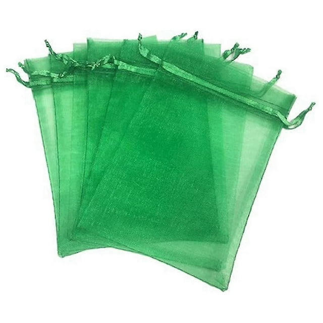 100 Pieces Of Pearl Yarn Bags, Organza Bags, Drawstring Display Bags, Christmas Candy Gift Bags, 13