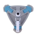 thumbnail image 1 of Tête d'Aspirateur de Piscine en Forme de Triangle Brosse de Nettoyage Tête d'Aspirateur Brosse de Nettoyage Outil de Nettoyage de Piscine, 1 * Buse de Piscine, Gris & Bleu, 1 of 6