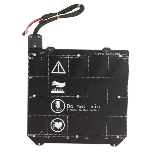 Placa de acero NikouMX Para impresora Prusa I3 MK3S D recubrimiento en polvo