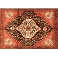 thumbnail image 1 of Ahgly Company Indoor Rectangle Persian Orange Traditional Area Rugs, 2' x 3', 1 of 1