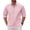 Pink, variant on COOFANDY Men's Casual Button Down Long Sleeve Shirt Untucked Chambray Shirts Spring Autumn Slim Fit Dress Shirt