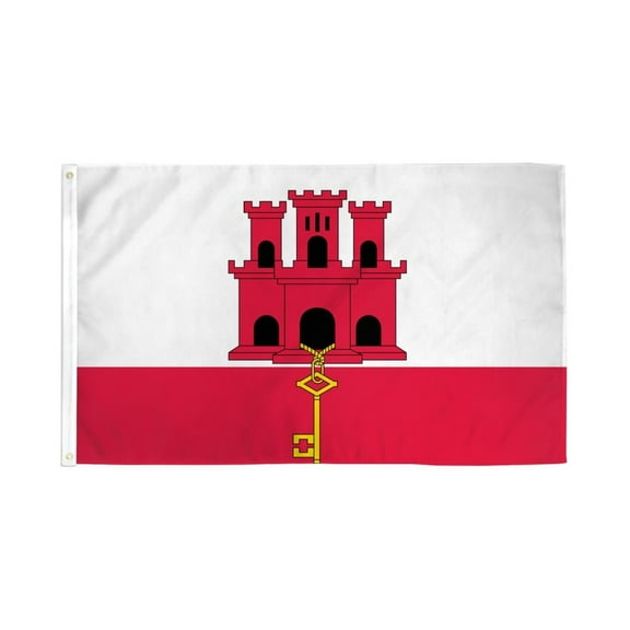 Gibraltar Flag 3x5ft Poly