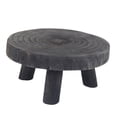 thumbnail image 2 of Soporte para plantas, soporte para macetas, soporte para macetas de jardín, base de madera, taburete para plantas Negro M, 2 of 9