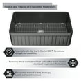 thumbnail image 3 of 33" x 18" Black Fireclay Farmhouse Single Bowl Kitchen Sink with Basket Strainer and Bottom Grid, 3 of 7