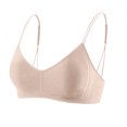 thumbnail image 6 of Women's 1 Pack Full Coverage Lifting Bra, Women's Underwear, Wireless Seamless Soft Support, Comfortable Breathable Anti Sagging Daily Bra Lightweight | TruBelle,Brown L, 6 of 6