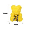 thumbnail image 2 of Valentine Day Birthday Gift Artificial Roses Bear Home Wedding Party Decoration, 2 of 3