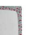 thumbnail image 3 of Ambesonne Floral Fitted Sheet, Romantic Magnolia Pattern, Full Size, Pink Pale Blue Grey, 3 of 5