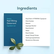 Stop Nail Biting Treatment - Clear, Bitter-Tasting Nail Polish To Stop Nail-Biting - Easy To Apply and Safe For Children - Nail Strengthener Solution - (0.5 fl oz)
