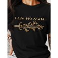 thumbnail image 1 of Book Lovers Print Casual T-Shirt, Round Neck Short Sleeves Slight Stretch Tee, Women'S, 1 of 7