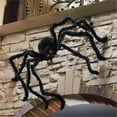 thumbnail image 2 of XGFHYJEH Halloween Spider, Halloween Decorations Simulation Plush Spider Ornament for Indoor Outdoor, Realistic Giant Spider Decoration, Halloween Scary Decor for Home Outside Yard Lawn Garden Party, 2 of 7