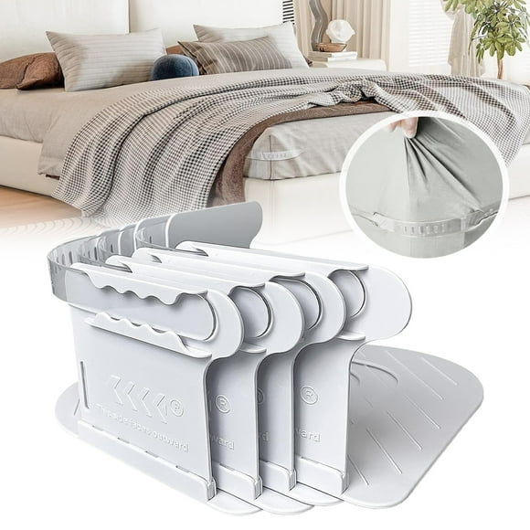 Lock Sheet Holders Keep Sheets Tight Heavy Duty Bed Sheet Holder Corner Fitted Sheet Straps Fit All Mattress Size Easy Installation
