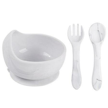

Promotion Clearance Silicone Set with Spoon for Babies Kids Toddlers - Upward Baby - BPA Free First Stage Self Feeding Utensils