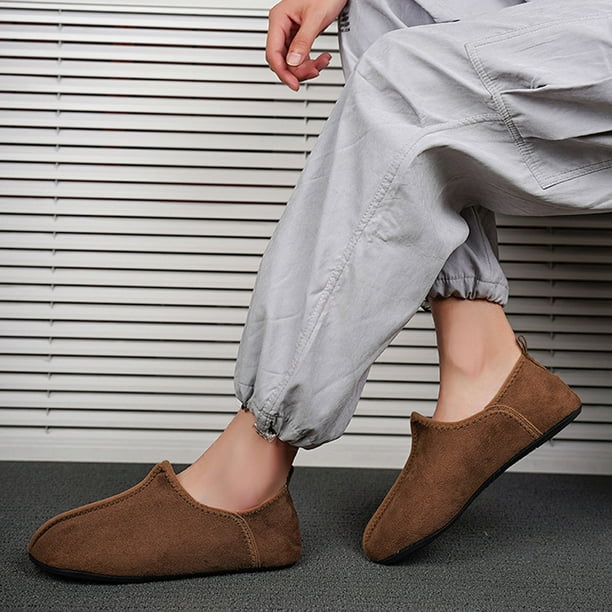 Narrow slippers online for the elderly