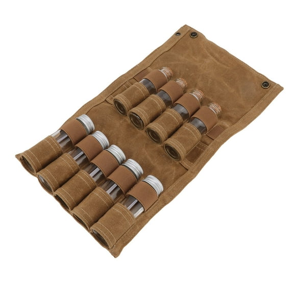 Camping Seasoning Bottle Bag,Spice Bottle Bag Wet Portable Spice Bag Portable Seasoning Storage Bag Professionally Tested
