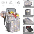 thumbnail image 5 of Travel Cooler Bag - Pioneer Flower Floral Print Pattern Camping Beer Cooler Backpack with Bottle Opener- Waterproof Insulated Picnic Backpacks - Cooler Bag for Beach, 5 of 6