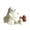 Ghost Dog, variant on Lighted Halloween Ghost Candy Bowl, Cute LED Ghost Holding Pumpkin Candy Bucket for Trick or Treat, Outdoor Halloween Decorations for Front Porch, Indoor Yard Patio Halloween Decor