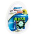 ACDelco Rechargeable NiMH AAA Batteries, 8 Count