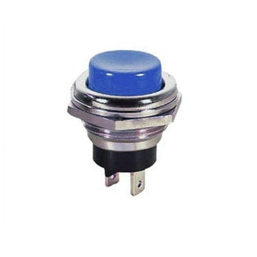 CES SPST Push Button Switch RED ON-Off - Walmart.com