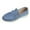 Blue, variant on Slippers for Women Fashion Casual Spring Style Solid Color Shallow Mouth Outdoor Wear All-Match One-Foot Loafers Flat Bottom Round Toe Moccasins Shoes