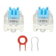 thumbnail image 3 of Interrupteurs 10 Pcs Interrupteurs de Clavier Interrupteur Bleu Structure Exquise pour Remplacement Interrupteurs Mécaniques DIY, 3 of 8