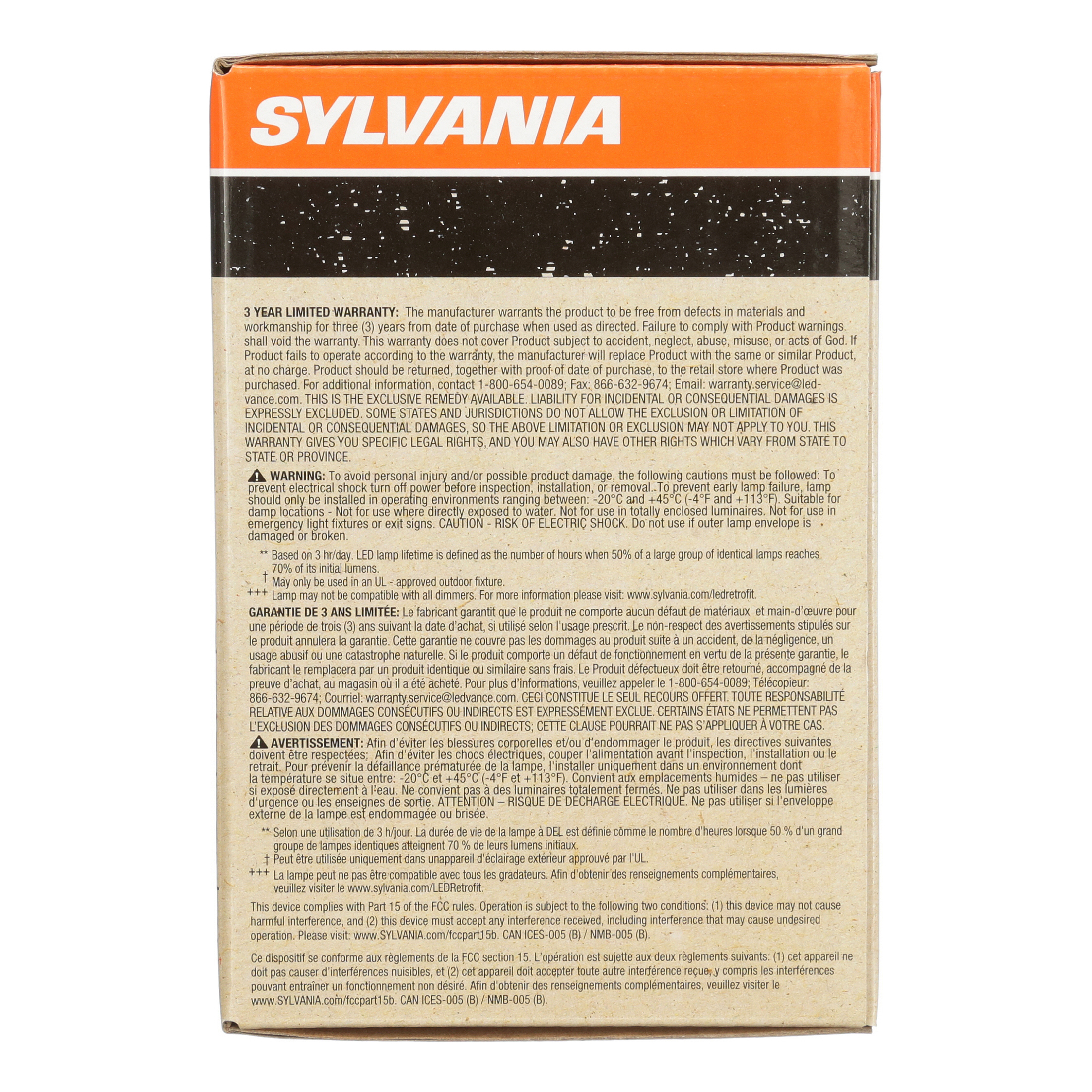 Sylvania LED G30 60 Watt Light Bulb, Dimmable, Vintage, Soft White, 2 Pack