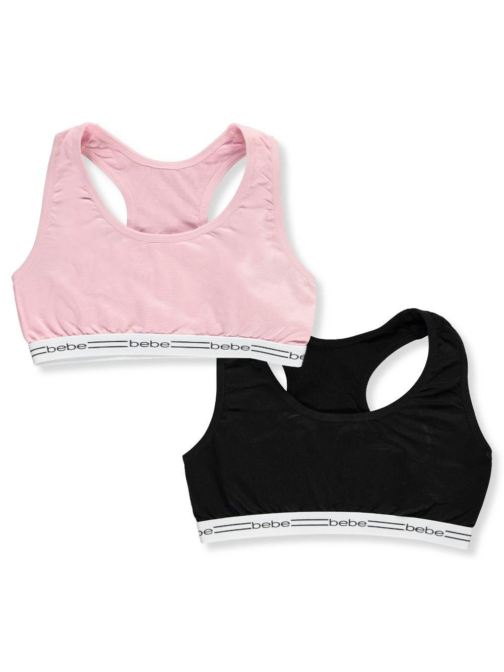 Bebe Bebe Girls 2 Pack Seamless Sports Bras Blush Black M Walmart Com Walmart Com Bebe Bebe Girls 2 Pack Seamless Sports Bras Blush Black M Walmart Com Walmart Com