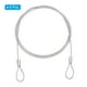 thumbnail image 3 of Candado de Cable de Seguridad Uxcell de Acero Inoxidable con Doble Bucle para Candado de Equipaje Claro, 3 of 6