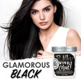 thumbnail image 2 of Punky Ebony Semi Permanent Conditioning Hair Color, Non-Damaging Hair Dye, Vegan, PPD and Paraben Free, Transforms to Vibrant Hair Color, Easy To Use and Apply Hair Tint, lasts up to 35 washes, 3.5oz, 2 of 4